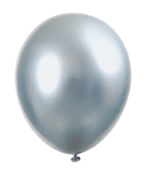 GLOBOS PLATINUM PLATA 11PG 6U