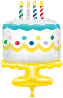 GLOBO MET 29 PG HPBDAY CAKE