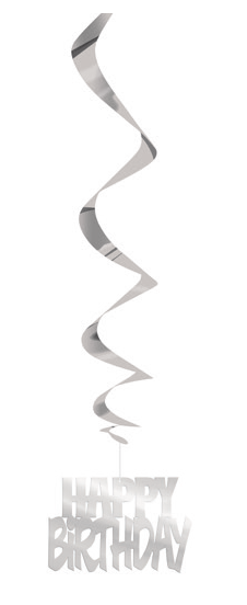 DECO ESPIRAL HAPPY BDAY PLATEA