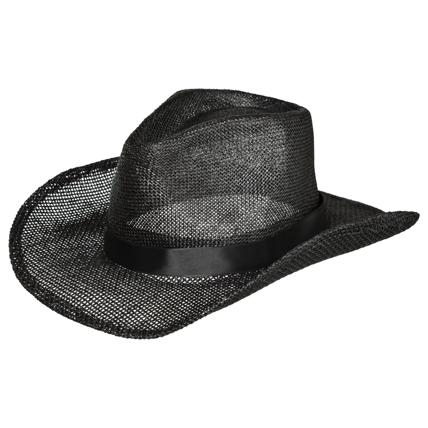 SOMBRERO COWBOY PAJA NEGRO