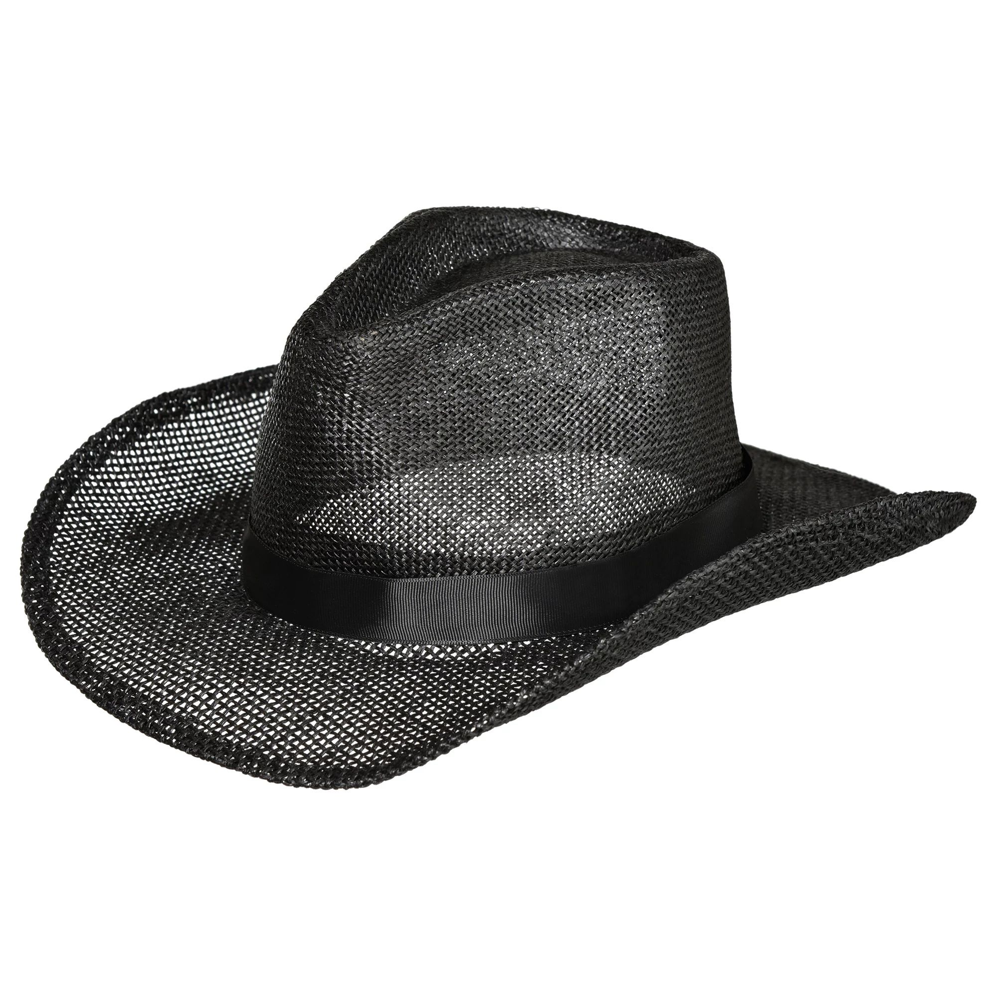 SOMBRERO COWBOY PAJA NEGRO