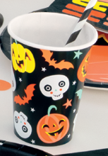 VASO 12OZ CALABAZA PASTEL 6UDS