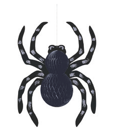DECO COLGANTE ARAÑA GLITTER