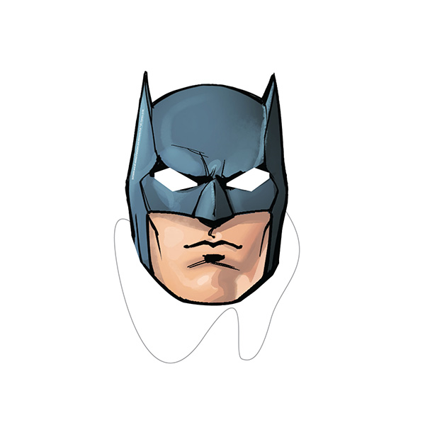 MASCARAS BATMAN 6UDS