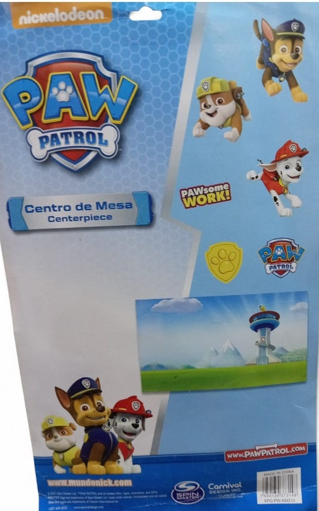 CENTRO MESA PAW PATROL 3/1