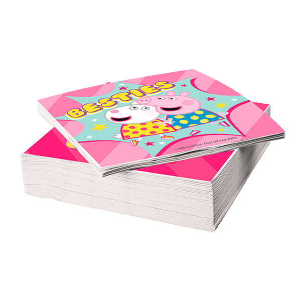SERVILLETAS PEPPA 6UDS