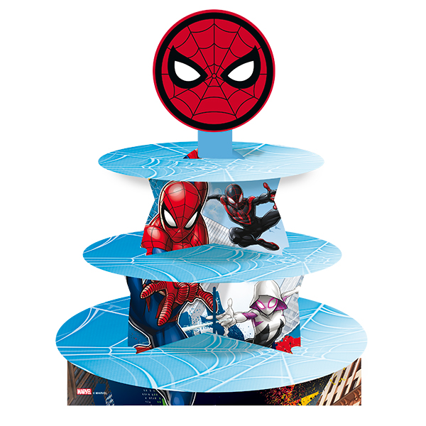 SPIDERMAN CUPCAKE STAND 1/1