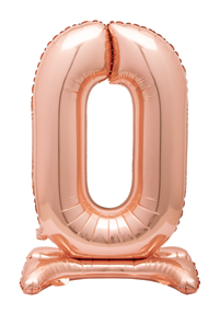 GLOBOS STND NUM 0 ROSEGOL
