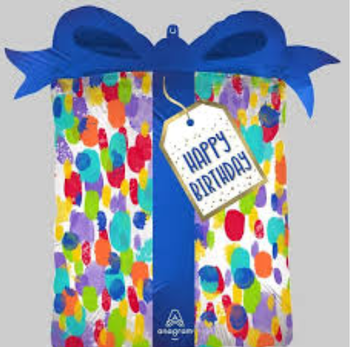 GLOBOS SUPERSHAPE REGALO HBD