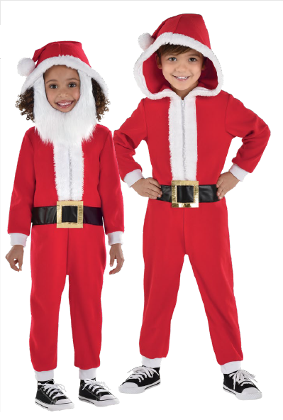 DISFRAZ SANTA INF 4-6 AÑOS C/B