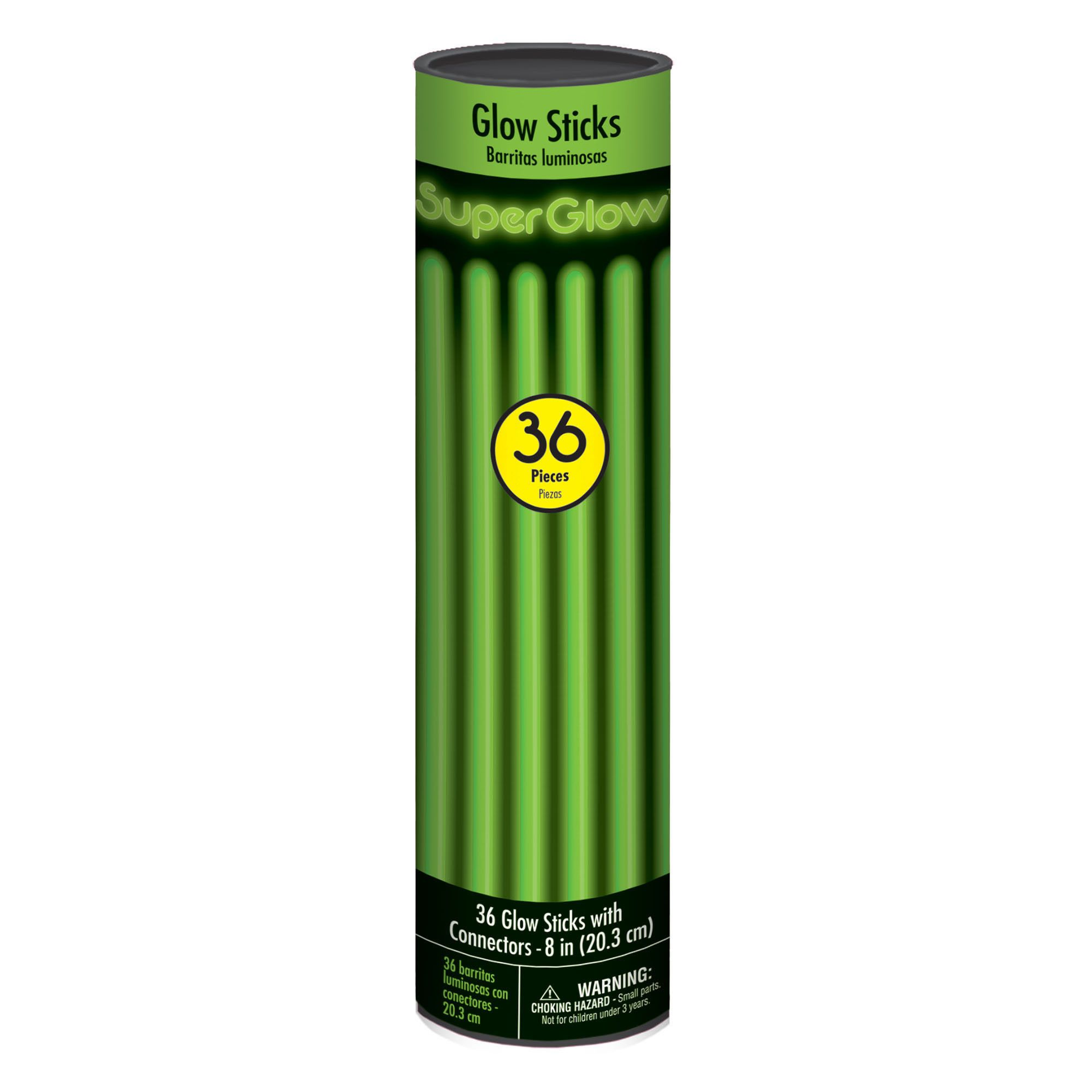 VP GLOW STICKS 36P VERDE
