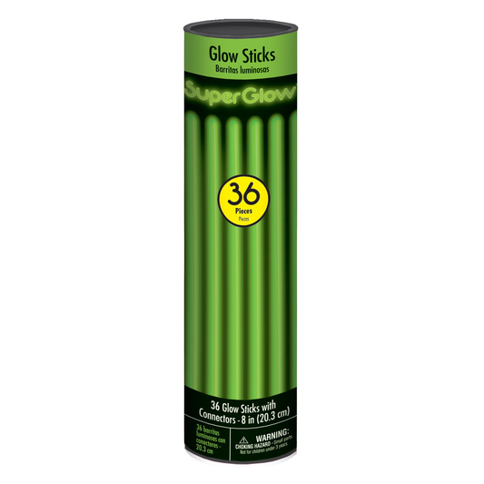 VP GLOW STICKS 36P VERDE