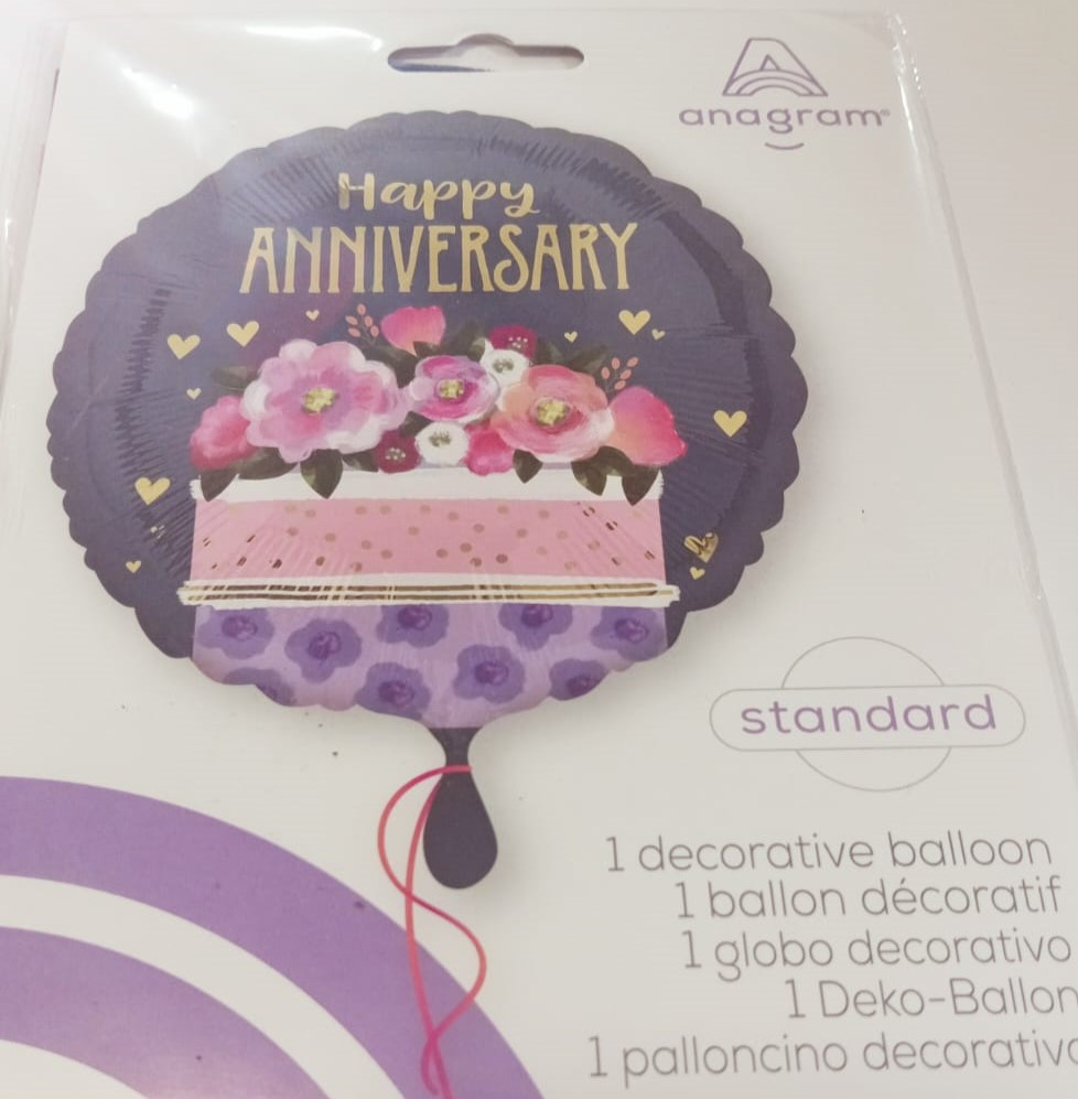 GLOBO MET18PG HP ANIVERSARY