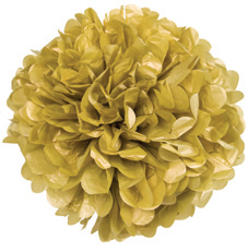 DECORACION FLUFFY 16 PG DORADO