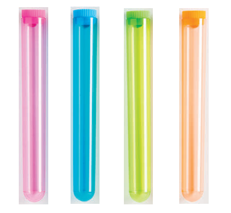 TUBOS SHOTS NEON 12UDS