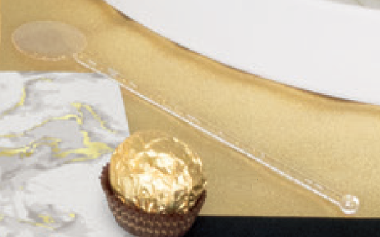 REMOVEDOR GLITTER 8UDS DORADO
