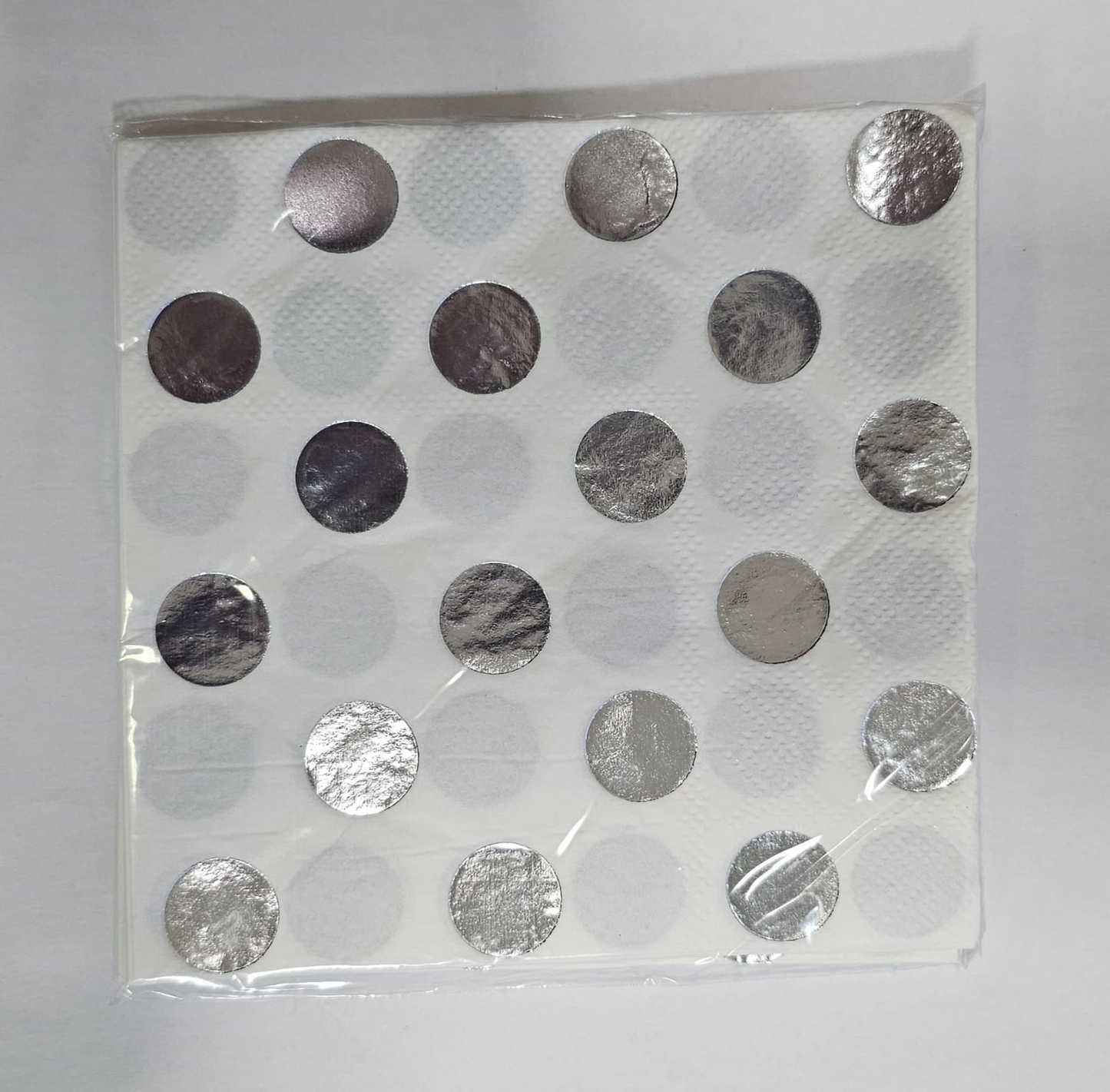 SERVILLETAS PTOS PLATA BN 16UD