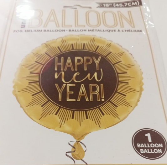 GLOBO MET 18 PG ROARING NEW YE