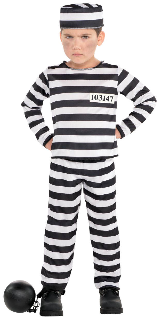 DISFRAZ PRESO INF 3-4 AÑOS
