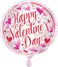 GLOBO HAPPY VALENTINES DAY 18P
