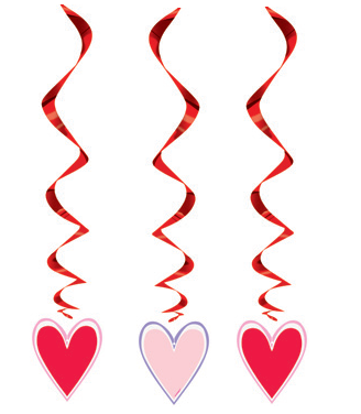 DECO COLGANTE CORAZONES
