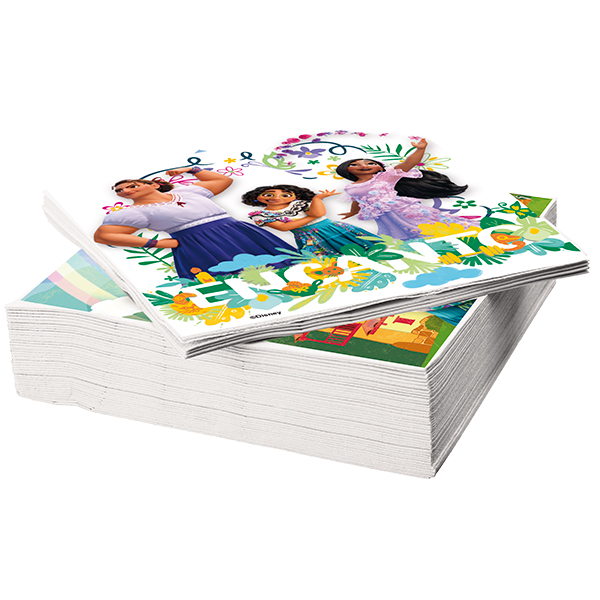 SERVILLETAS ENCANTO 12UDS