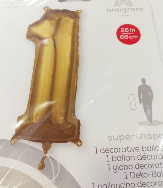 GLOBO FORMA Nº1 WHITEGOLD 26PU