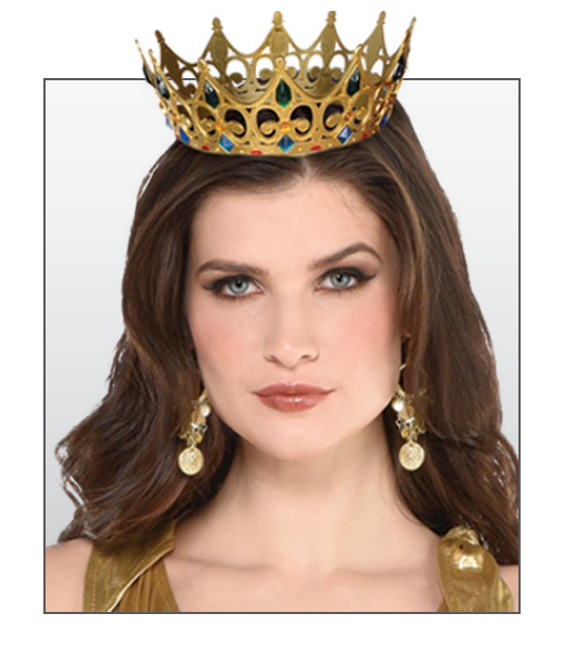 CORONA REINA PLASTICO