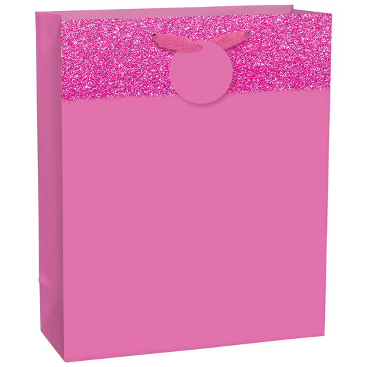 BOLSA REGALO LARGE FUCSIA GLIT