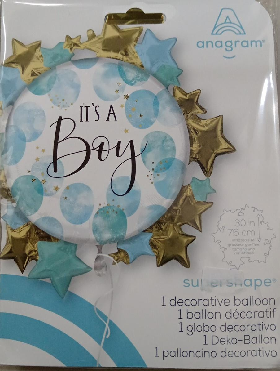 GLOBO SUPERSHAPE ITS A BOY