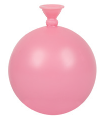 PESA ESFERA ROSA FORMA GLOBO