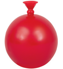 PESA ESFERA ROJA FORMA GLOBO