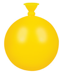 PESA ESFERA AMARILLA FORMA GLO