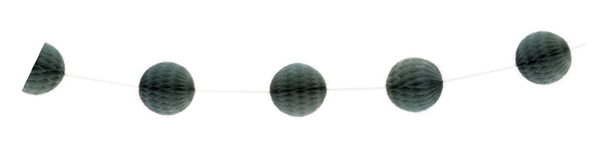 GUIRNALDA MINI PLATA NIDO 7P
