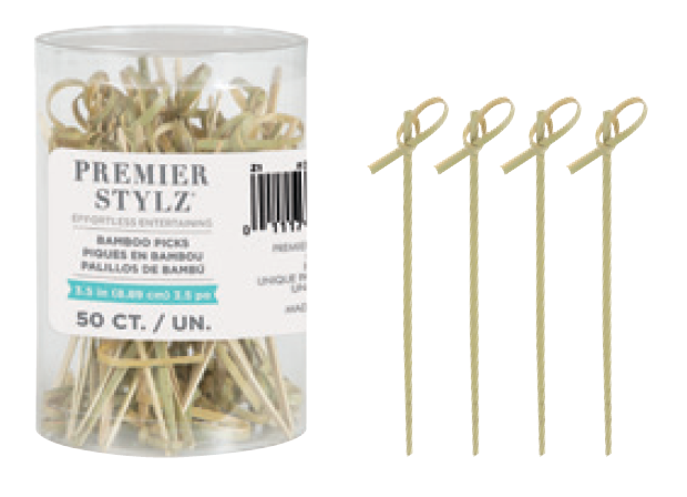 PALILLOS SERVIR BAMBOO 50UDS