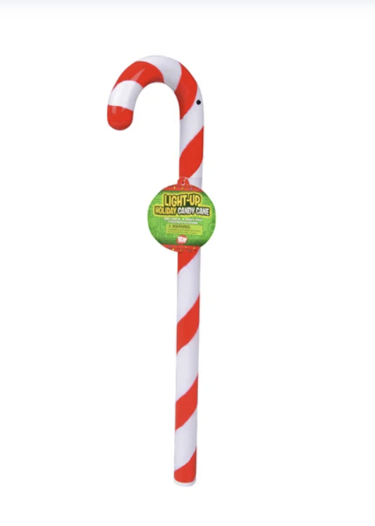 BASTON NAVIDAD LUZ 16PG