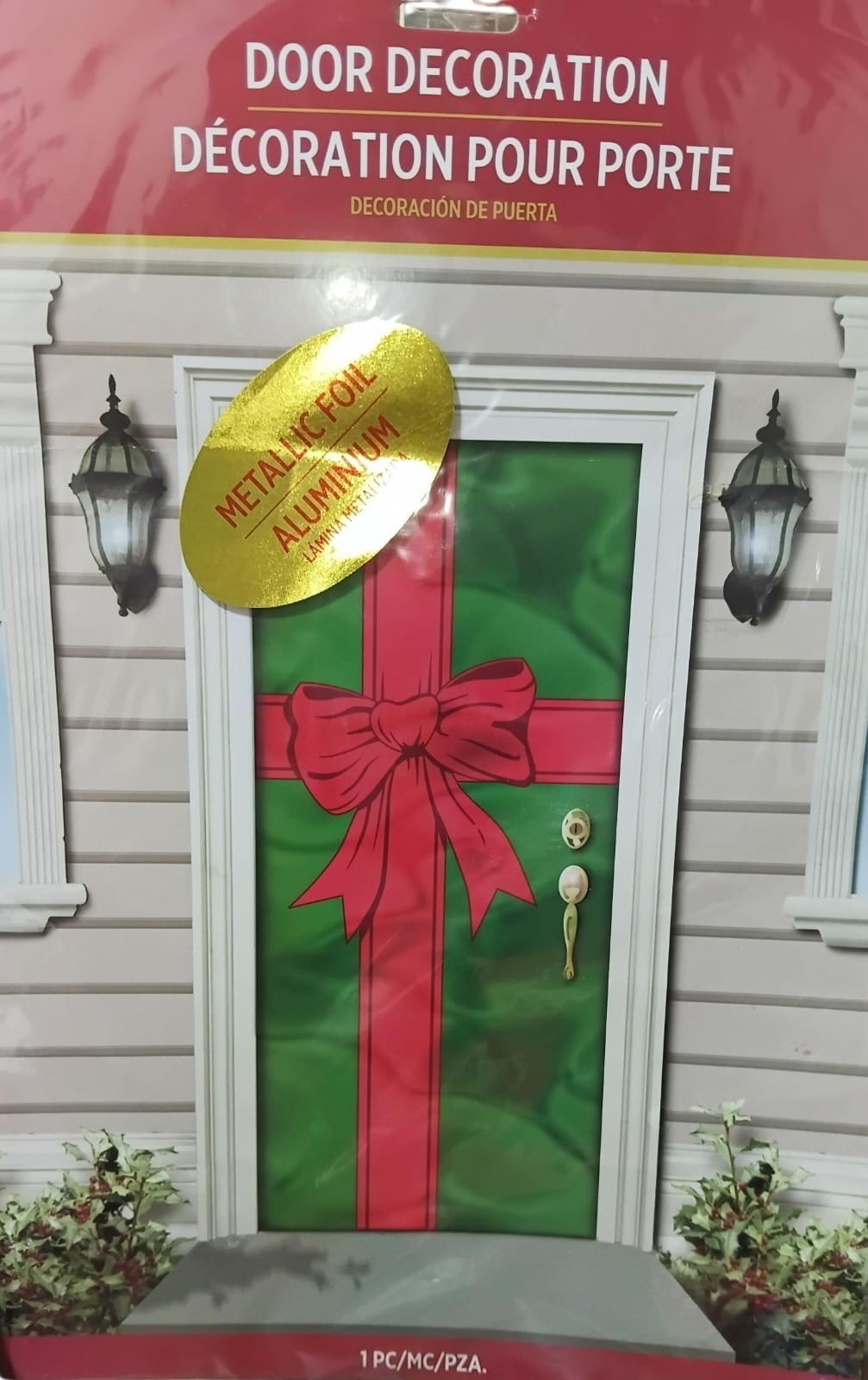 DECO PUERTA REGALO NAV MET 6P