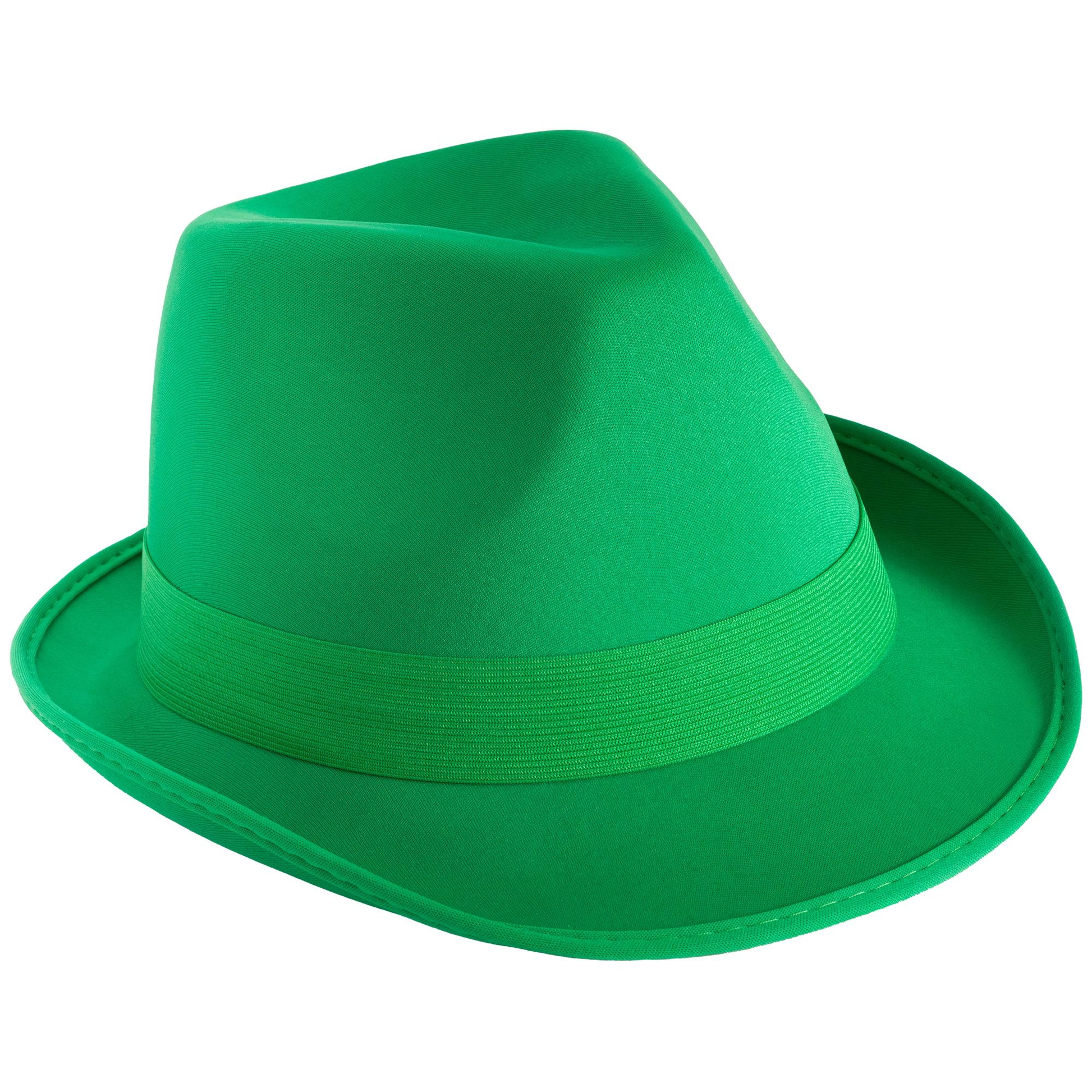 SOMBRERO FEDORA VERDE 5 X 12PG