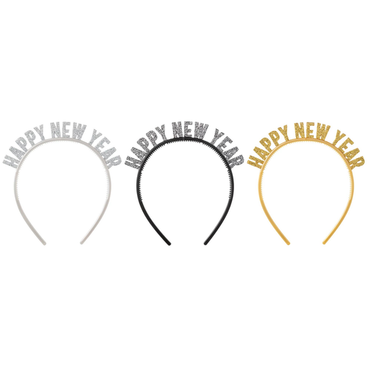 TIARA HPNY GLITTER PLASTIC