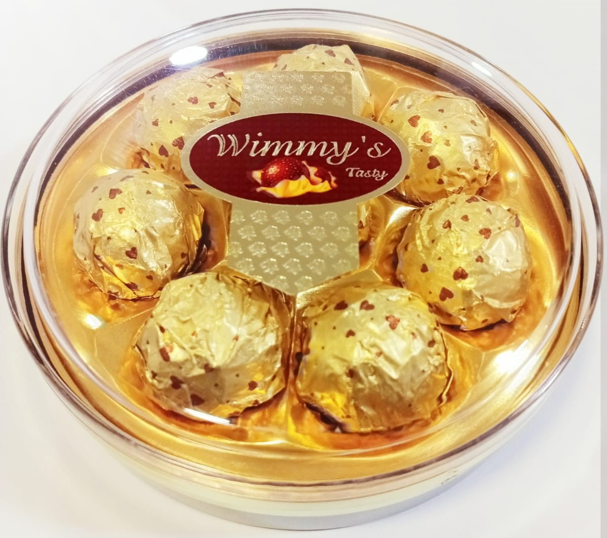 WIMMYS BOM BOM 100 GR RED 8UDS