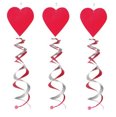 DECO COLGANTE CORAZONES 26PG