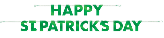 BANNER ST PATRICK DAY 10PIES