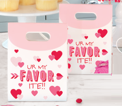 BOLSAS REGALO SAN VALENTIN 5UD