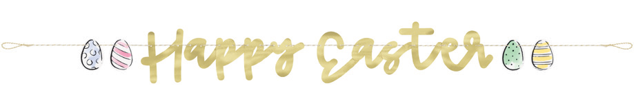 BANNER HAPPY EASTER DORADO 5PI