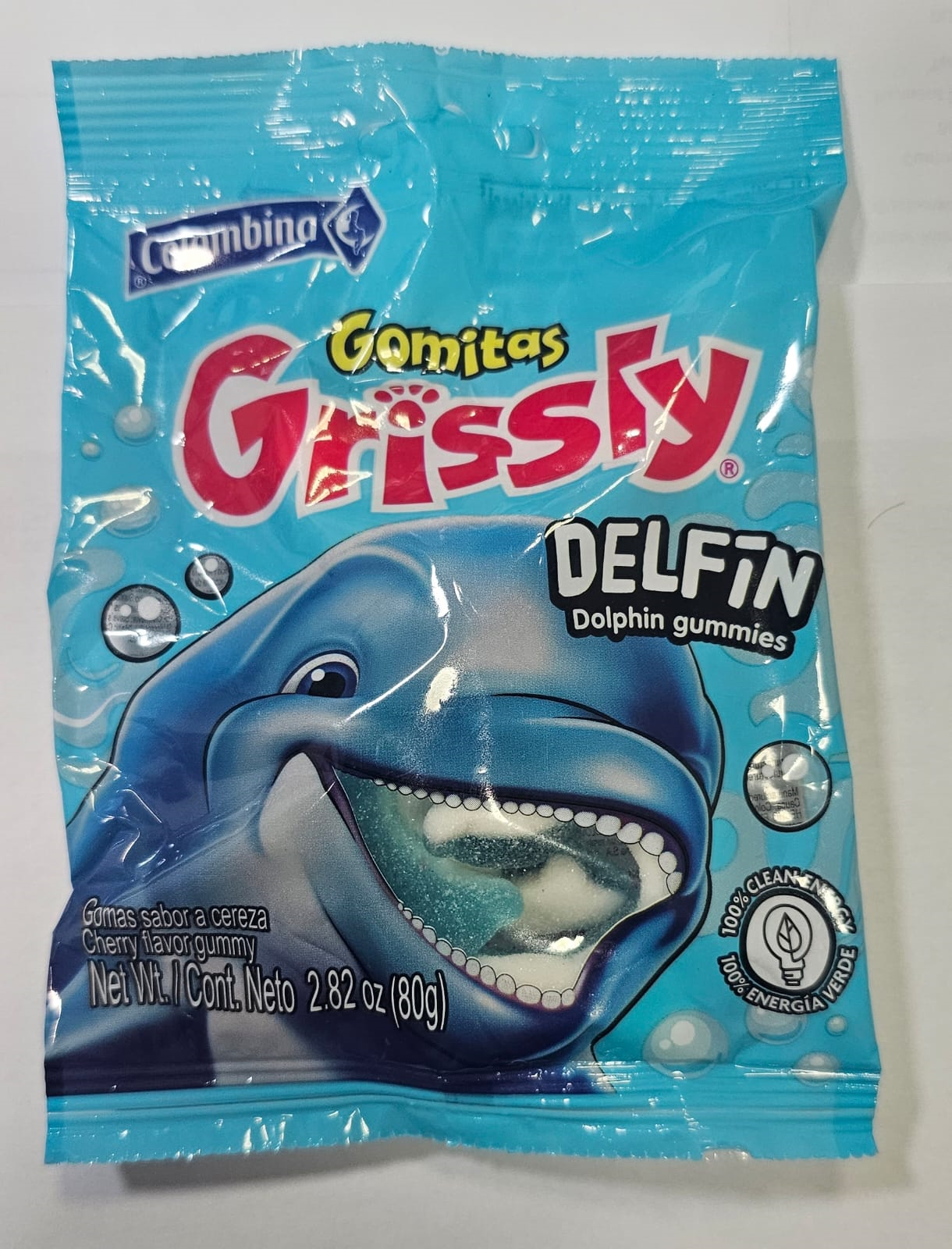 GOMITA GRISSLY DELFIN 80GR