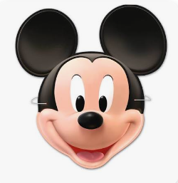 MASCARA MICKEY HOUSE 6UDS