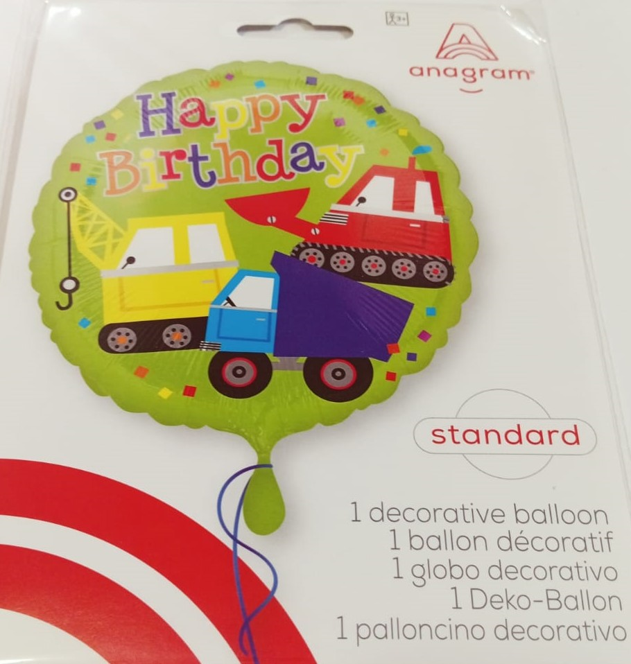 GLOBO HAPPY BIRTHDAY 18 PULG