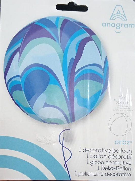 GLOBO ORBZ BLUE MACRO MARBLE