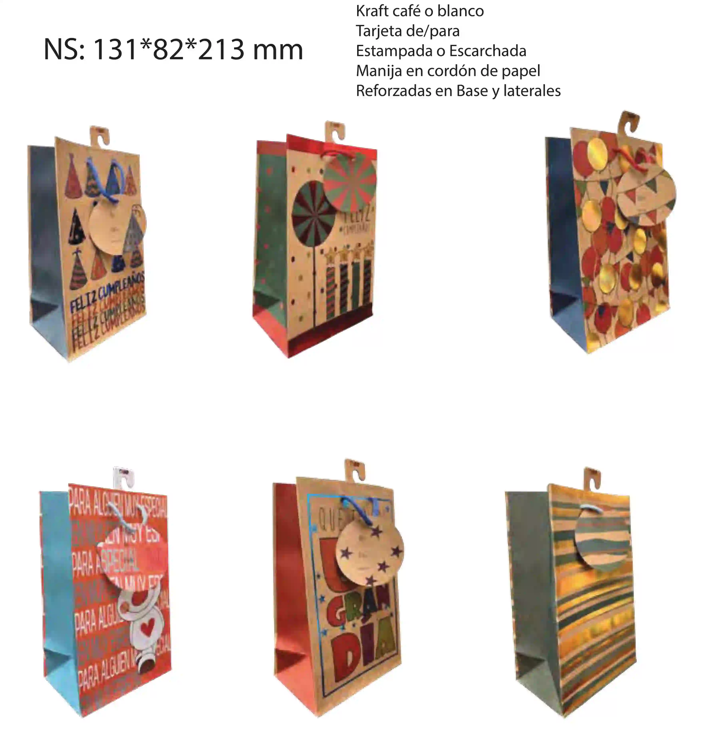 BOLSA REGALO KRAFT PEQ NST