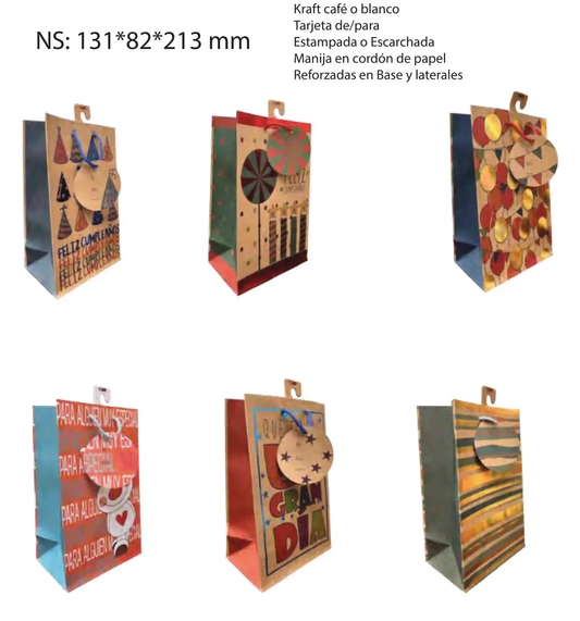 BOLSA REGALO KRAFT PEQ NST